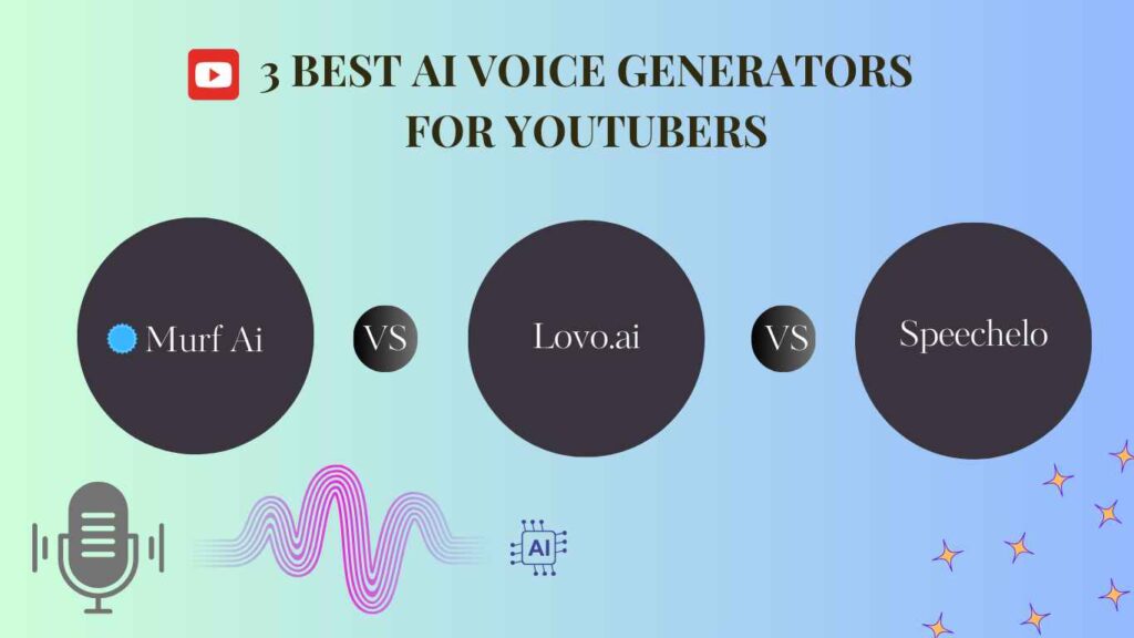 Best AI Voice Generators for YouTubers