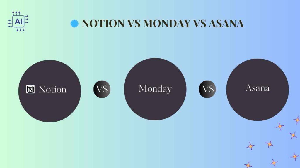 Notion vs Monday vs Asana